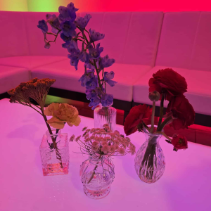 Custom Floral Arrangement Bud Vase